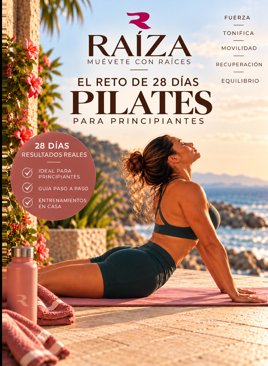 Muévete Con Raíces — El método de Pilates en casa de 28 días (Preventa)