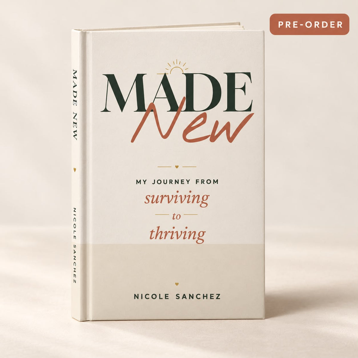 Made New — My Journey from Surviving to Thriving (Hardcover, Pre-Order)